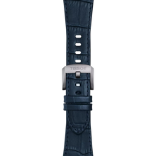 Original Tissot Lederarmband Blau für PRX-Modelle mit 42 mm Durchmesser