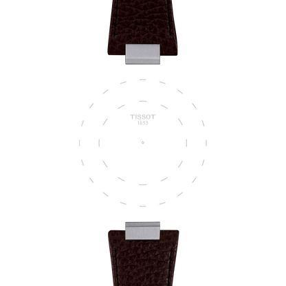 Original Tissot Lederarmband für PRX-Modelle mit 42 mm Durchmesser