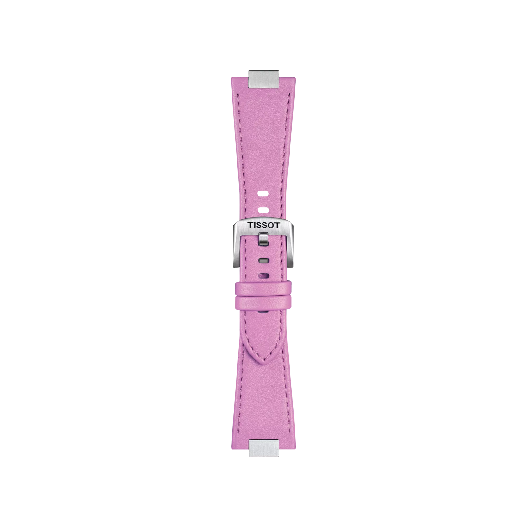 Original Tissot Lederarmband Pink für PRX-Modelle mit 35 mm Durchmesser