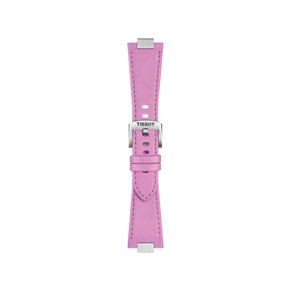 Original Tissot Lederarmband Pink für PRX-Modelle mit 35 mm Durchmesser