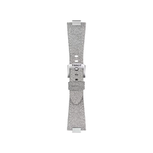 Original Tissot Synthetikarmband Grau für PRX-Modelle mit 35 mm Durchmesser
