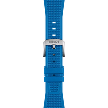 Original Tissot Kautschukarmband blau für PRX-Modelle mit 40 mm Durchmesser