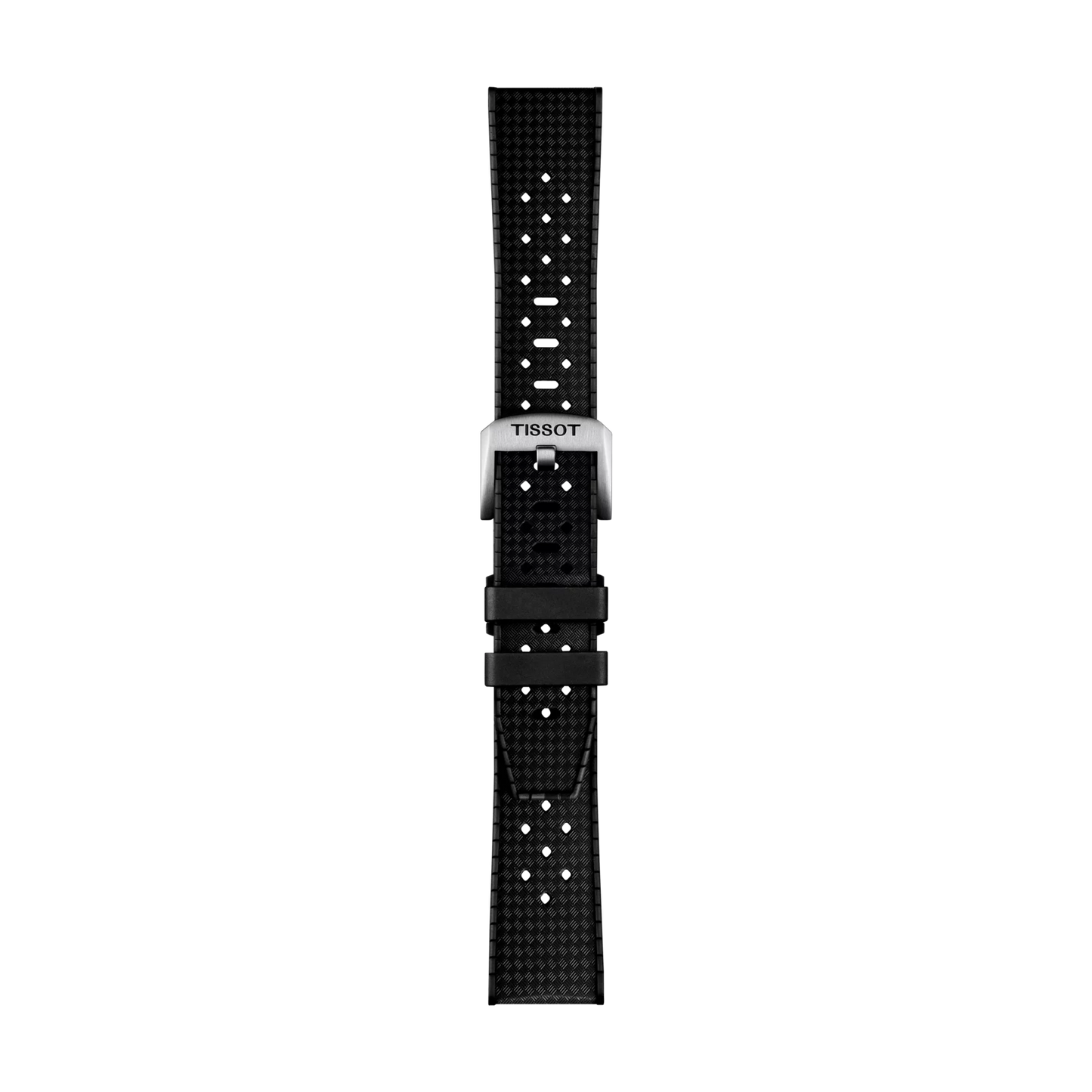 Tissot Official Black Rubber Strap 20mm