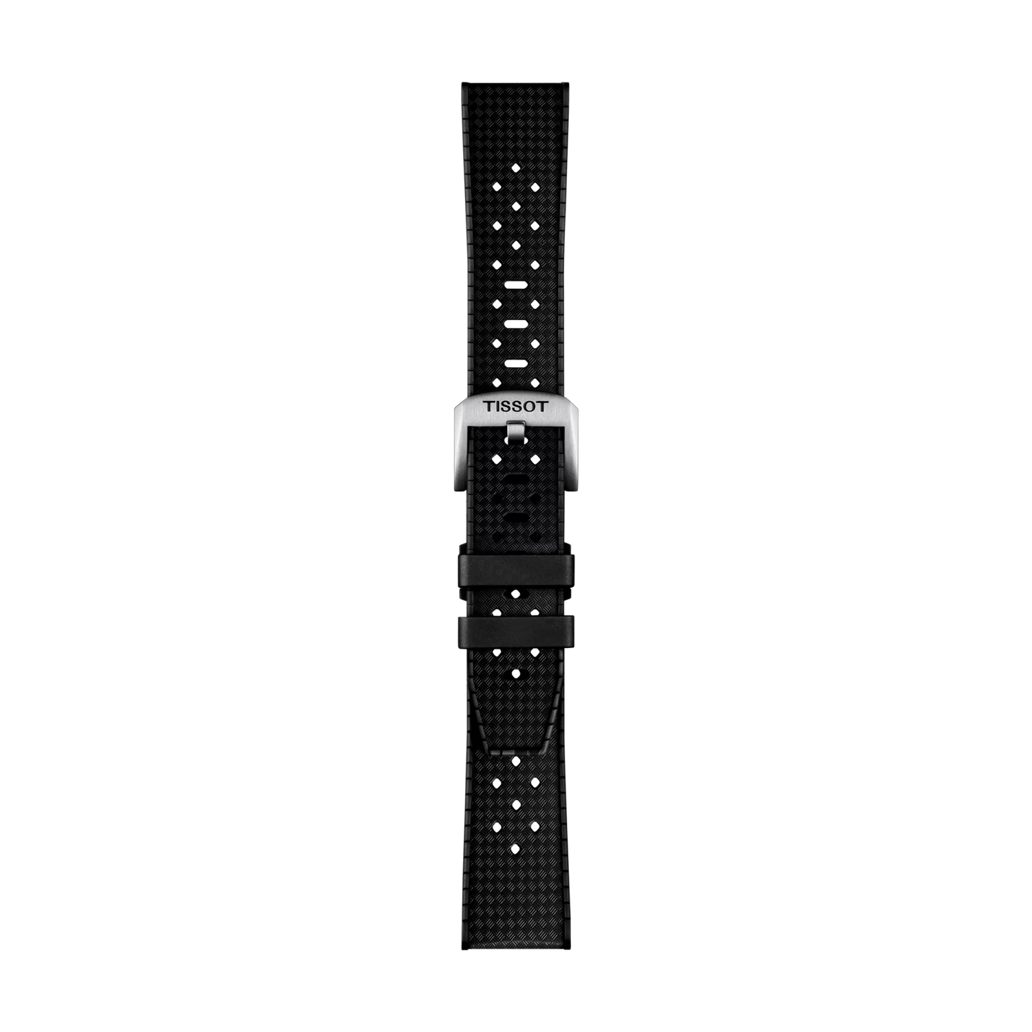 Tissot Official Black Rubber Strap 20mm