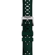 Original Tissot Kautschukarmband grün bandanstoss 20 mm