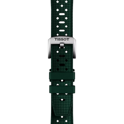 Original Tissot Kautschukarmband grün bandanstoss 20 mm