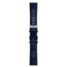 Original Tissot Kautschukarmband blau bandanstoss 20 mm