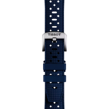 Original Tissot Kautschukarmband blau bandanstoss 20 mm