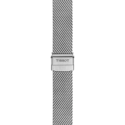 Original Tissot Milanaise Edelstahlarmband Grau Bandanstoss 18 mm