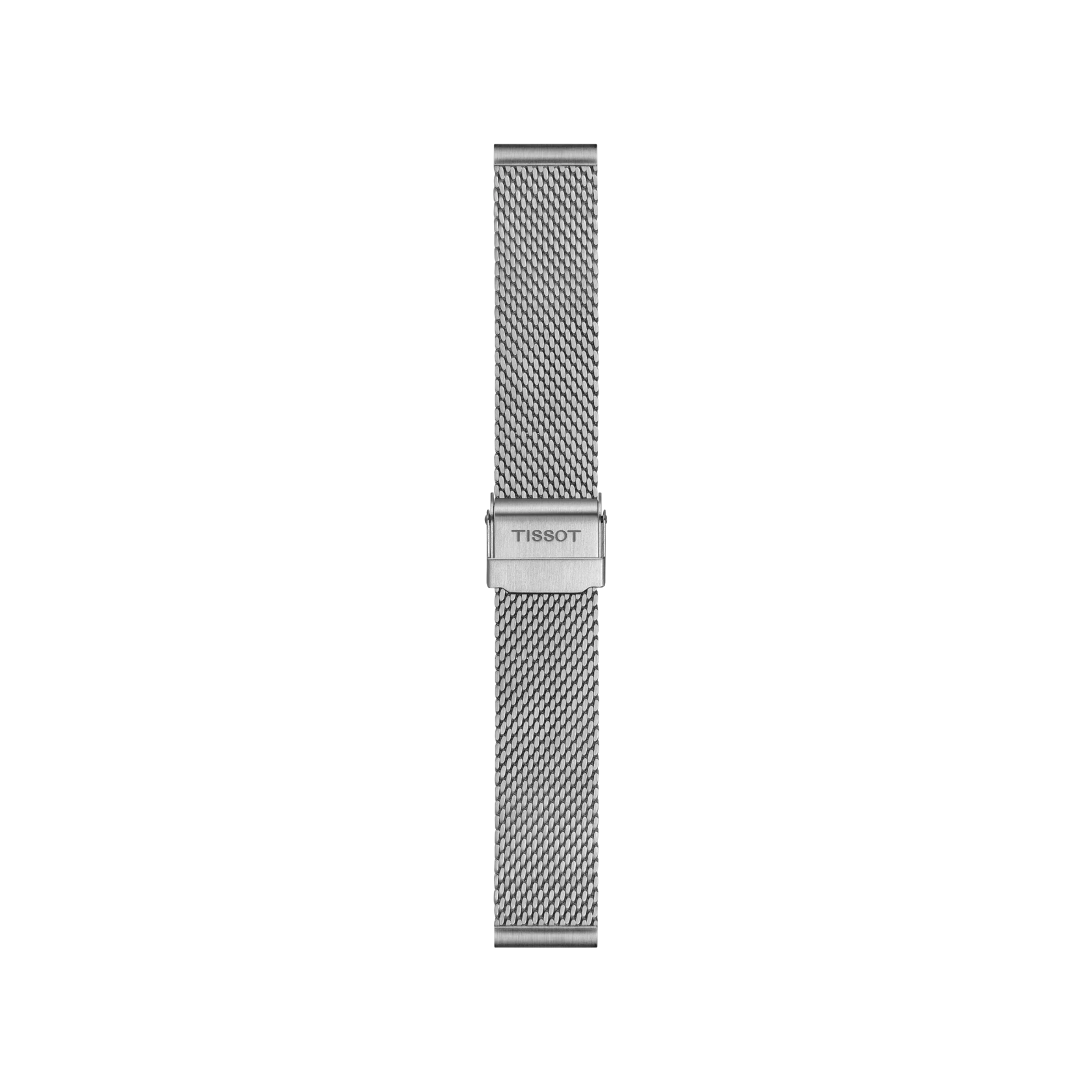 Original Tissot Milanaise Edelstahlarmband Grau Bandanstoss 18 mm