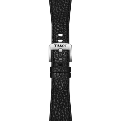 Original Tissot Lederarmband schwarz für PRX-Modelle mit 35 mm Durchmesser