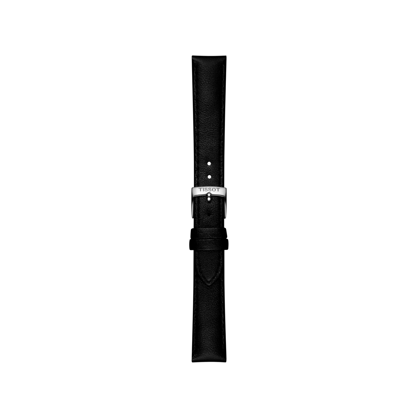 Original Tissot Synthetikarmband vegan schwarz Bandanstoss 16 mm
