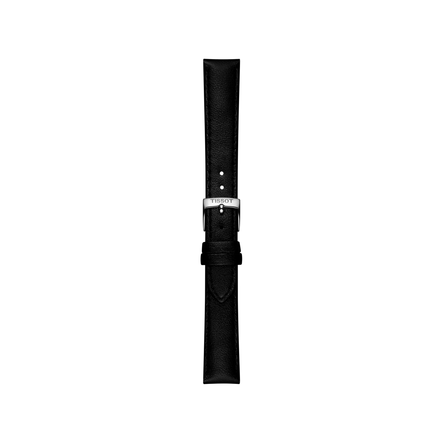 Original Tissot Synthetikarmband vegan schwarz Bandanstoss 16 mm