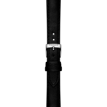 Original Tissot Synthetikarmband vegan schwarz Bandanstoss 16 mm