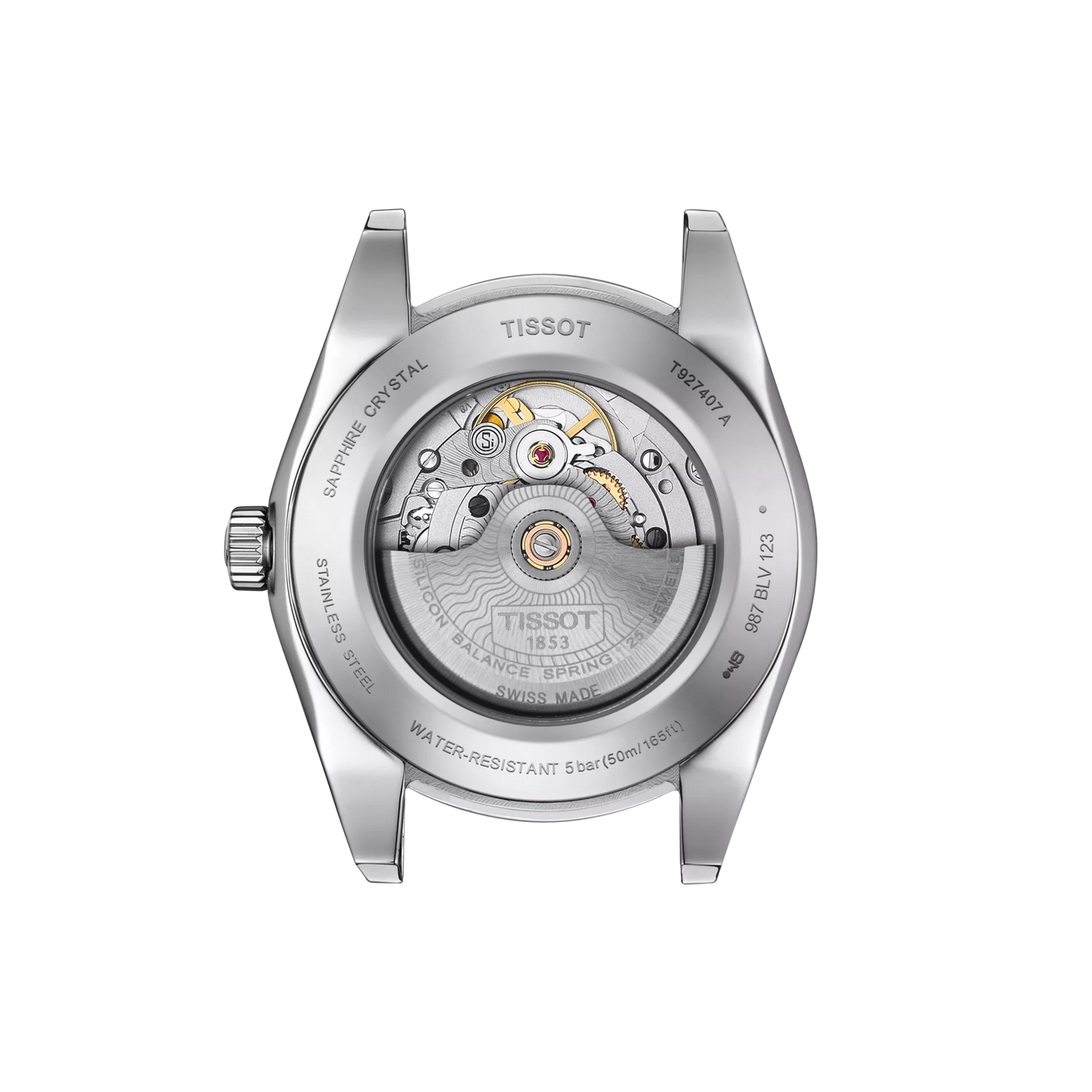 Tissot Gentleman Powermatic 80 Silicium 18K Massivgoldlünette