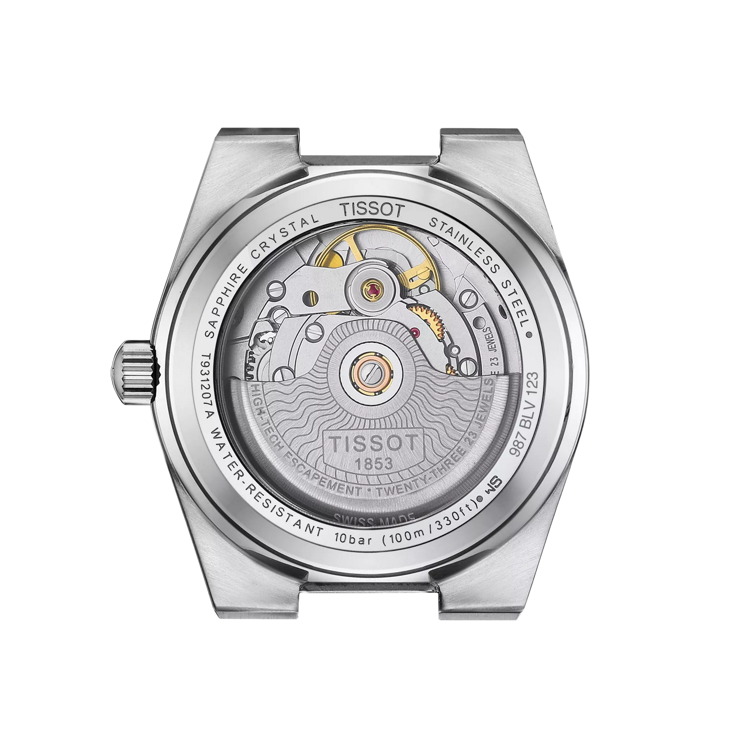 Tissot PRX 35mm Powermatic 80 Edelstahl & 18K Goldlünette