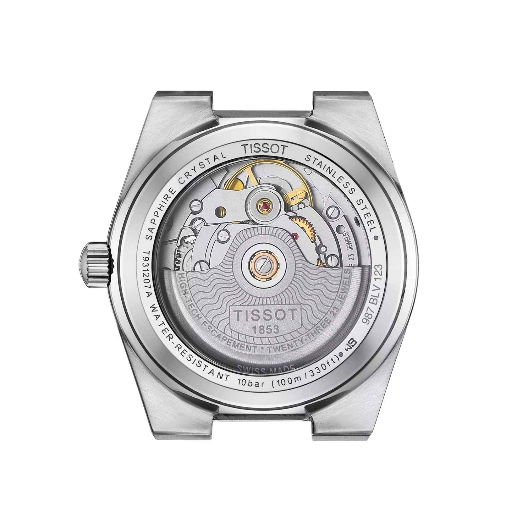 Tissot PRX 35mm Powermatic 80 Edelstahl & 18K Goldlünette