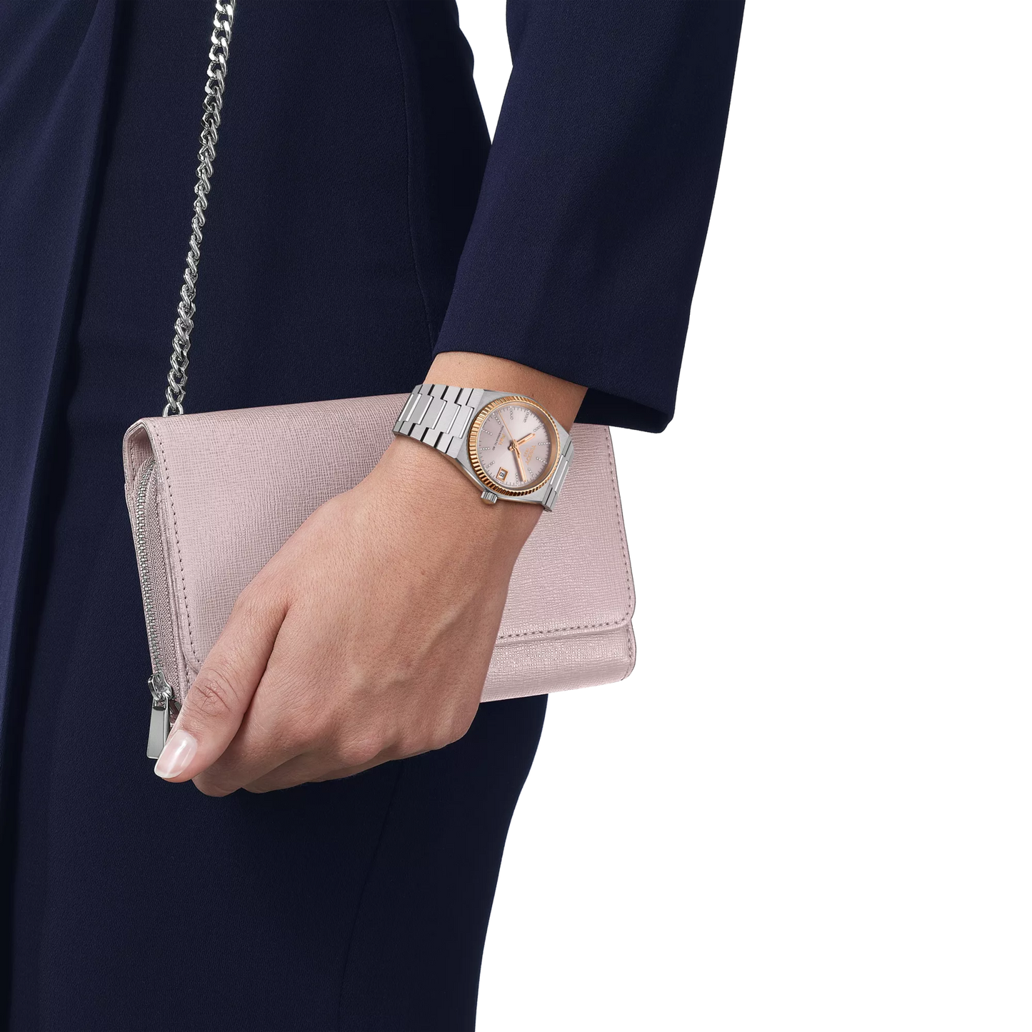 Tissot PRX 35mm Powermatic 80 Edelstahl & 18K Goldlünette