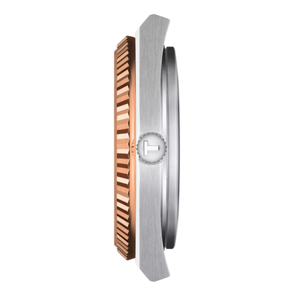 Tissot PRX Powermatic 80 Edelstahl & 18K Goldlünette 40mm