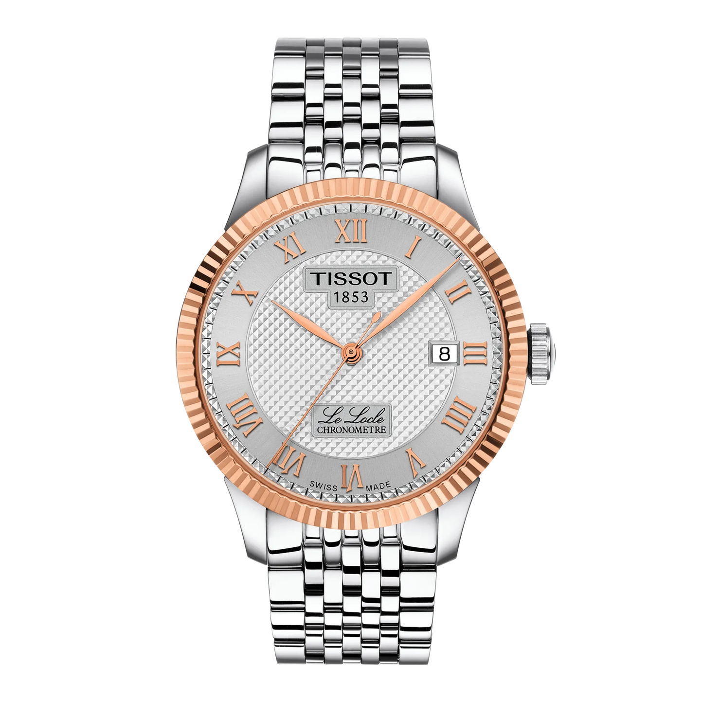 Tissot Le Locle COSC 39mm 18k Gold Bezel