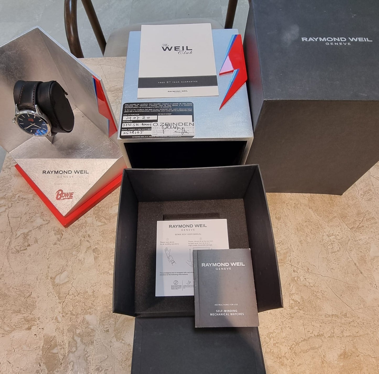 Raymond Weil Freelancer David Bowie Limited Edition 3000 pcs