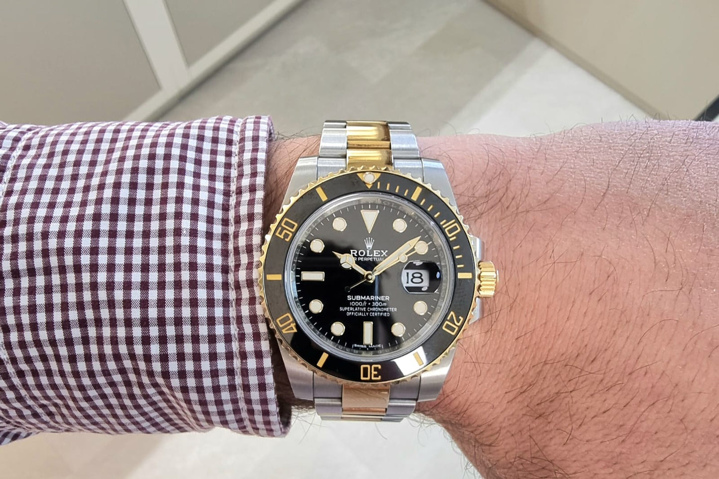 Rolex Submariner Date - 116613LN  Black Dial Stahl/Gold 2020