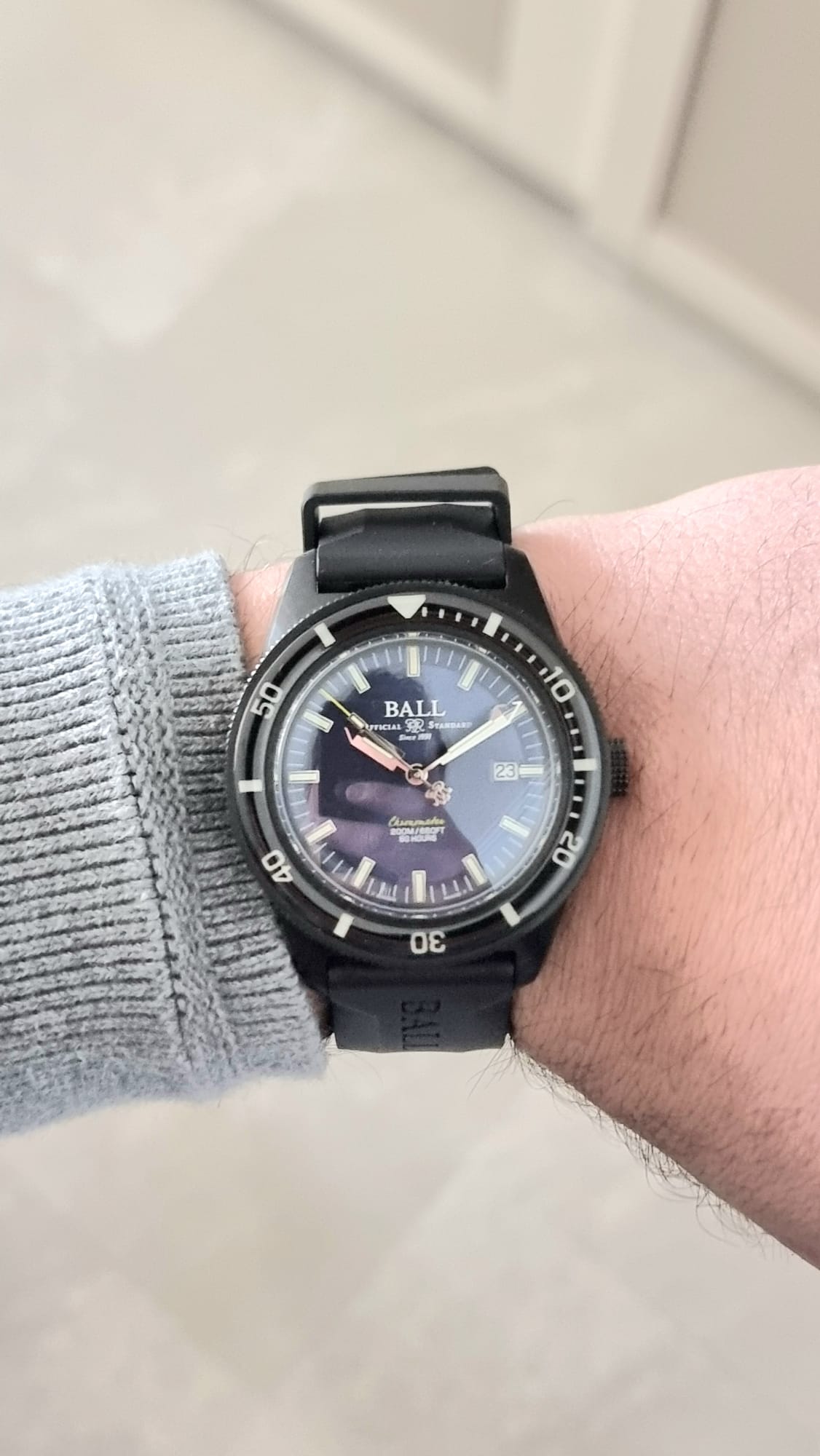 Ball Engineer II M Skindiver Heritage M Chronometer Limited Edition DD3208B-P2C-BE