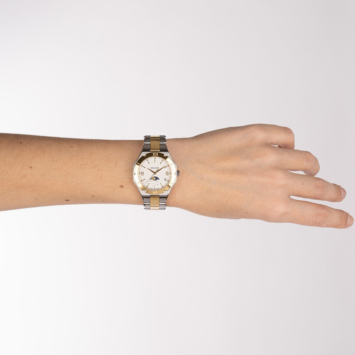 BE BALMAIN MOONPHASE, Weiss