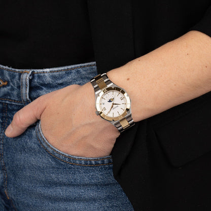 BE BALMAIN MOONPHASE, Weiss