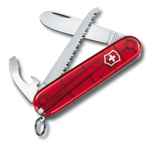 My First Victorinox, 84 mm, rot transparent