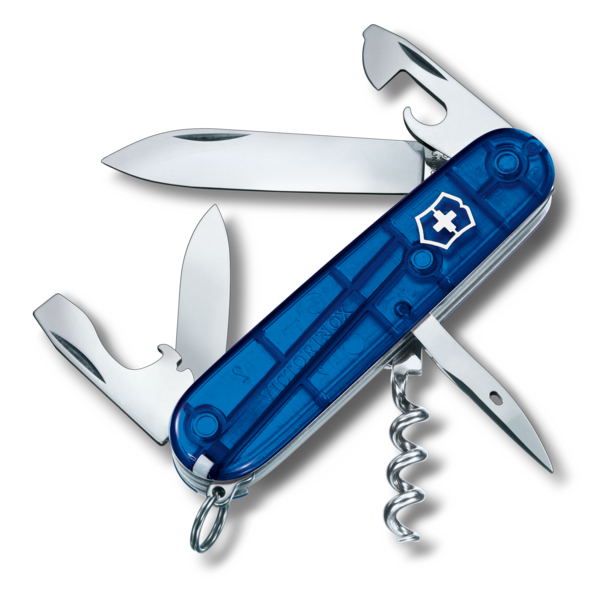 Spartan, 91 mm, blau transparent